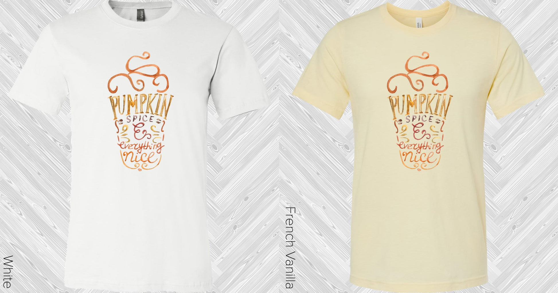 Pumpkin Spice And Everything Nice Graphic Tee Graphic Tee