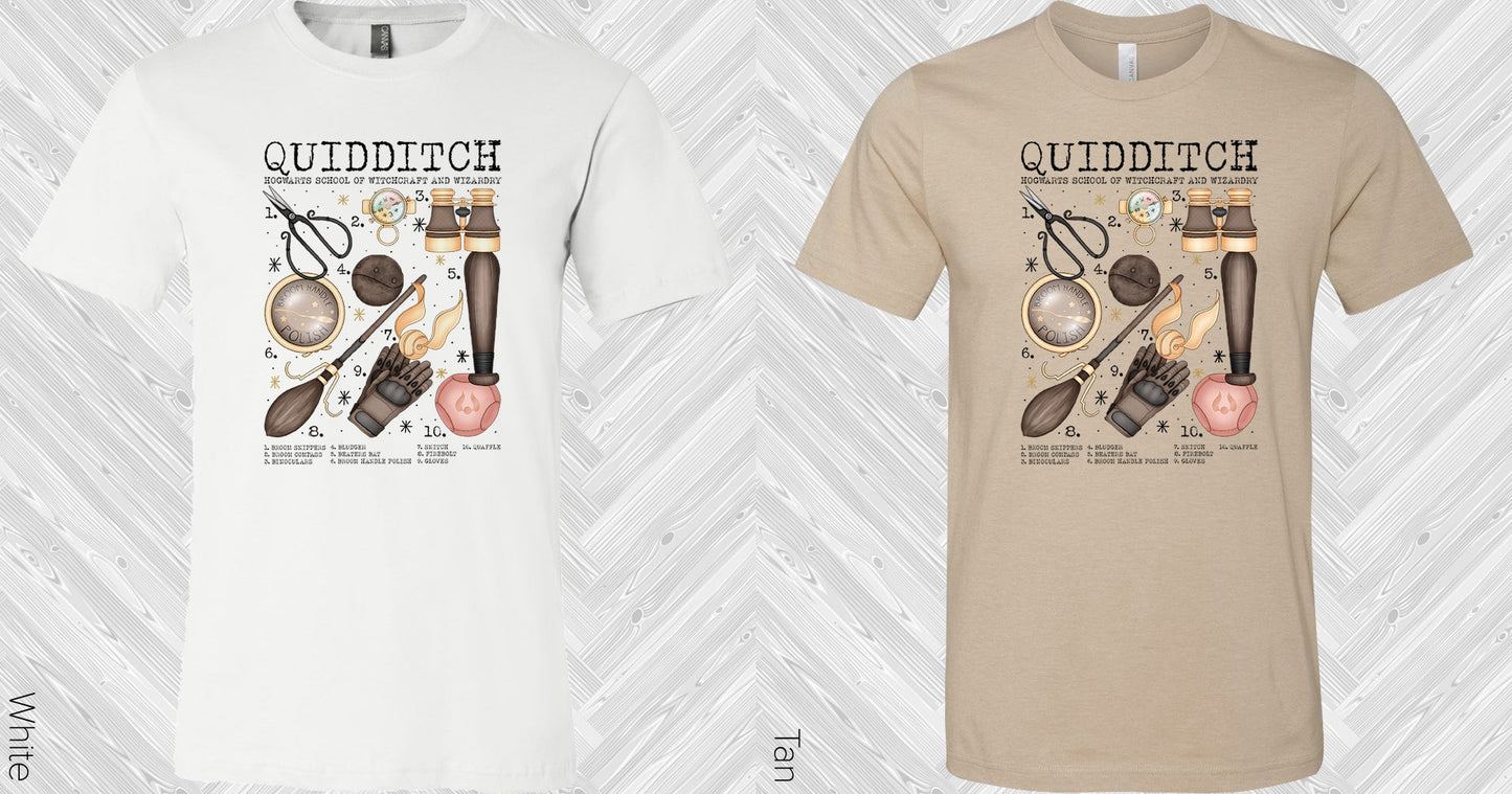 Quidditch Graphic Tee Graphic Tee