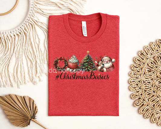 Christmas Basics #christmasbasics Graphic Tee