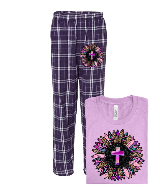 Cross Flower Lounge Pants