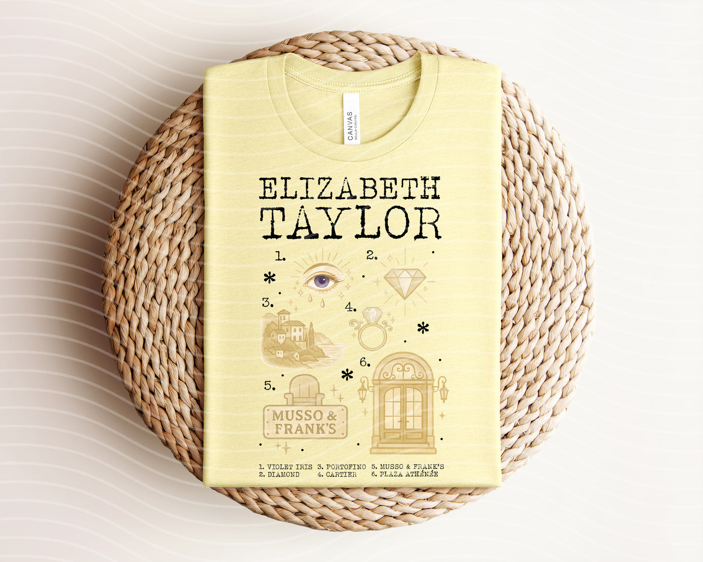 Elizabeth Taylor Graphic Tee