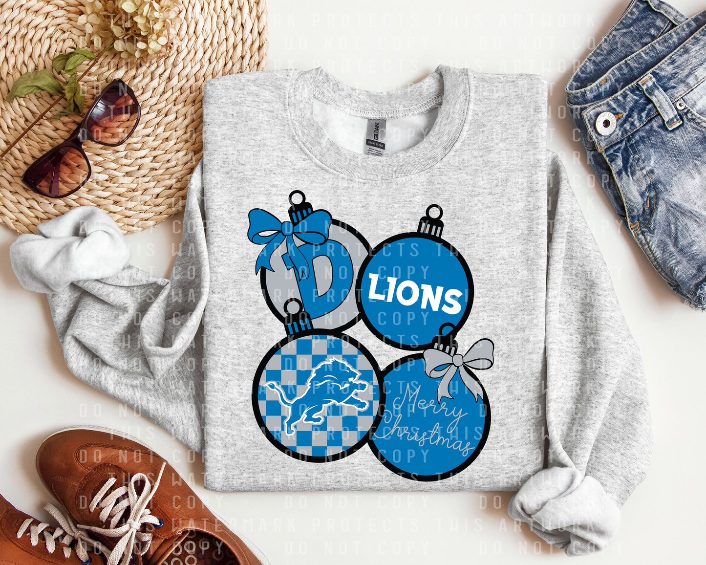 Lions Ornaments Graphic Tee