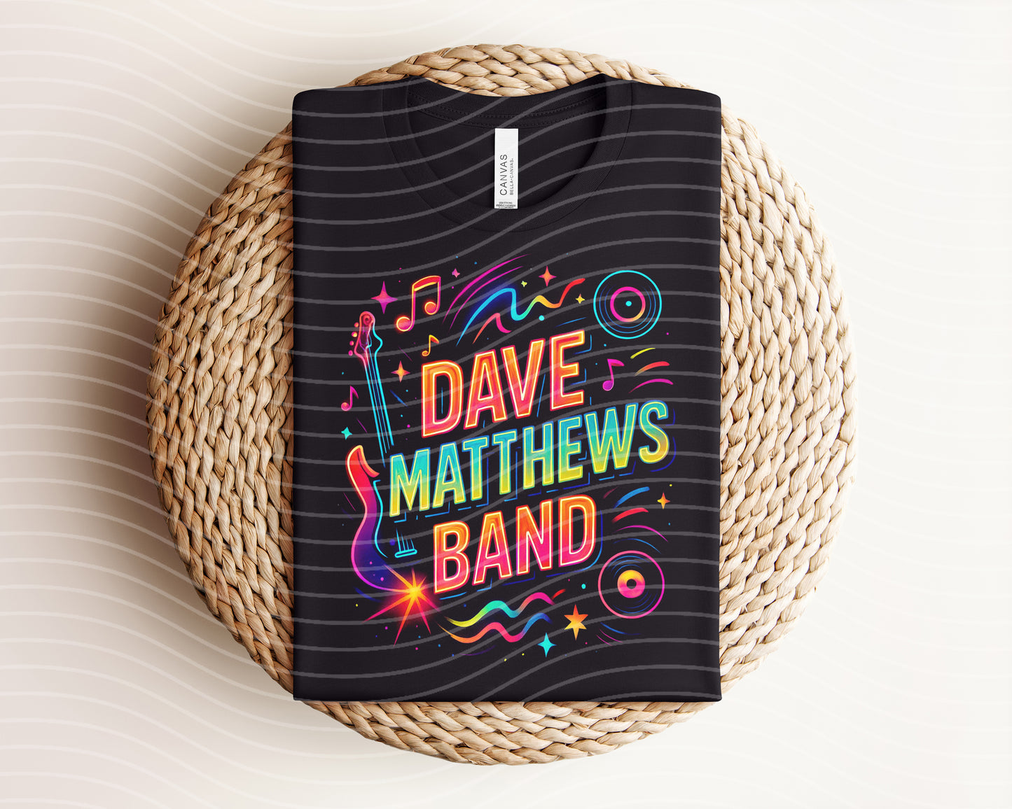 Dave Matthews Band Neon Graphic Tee