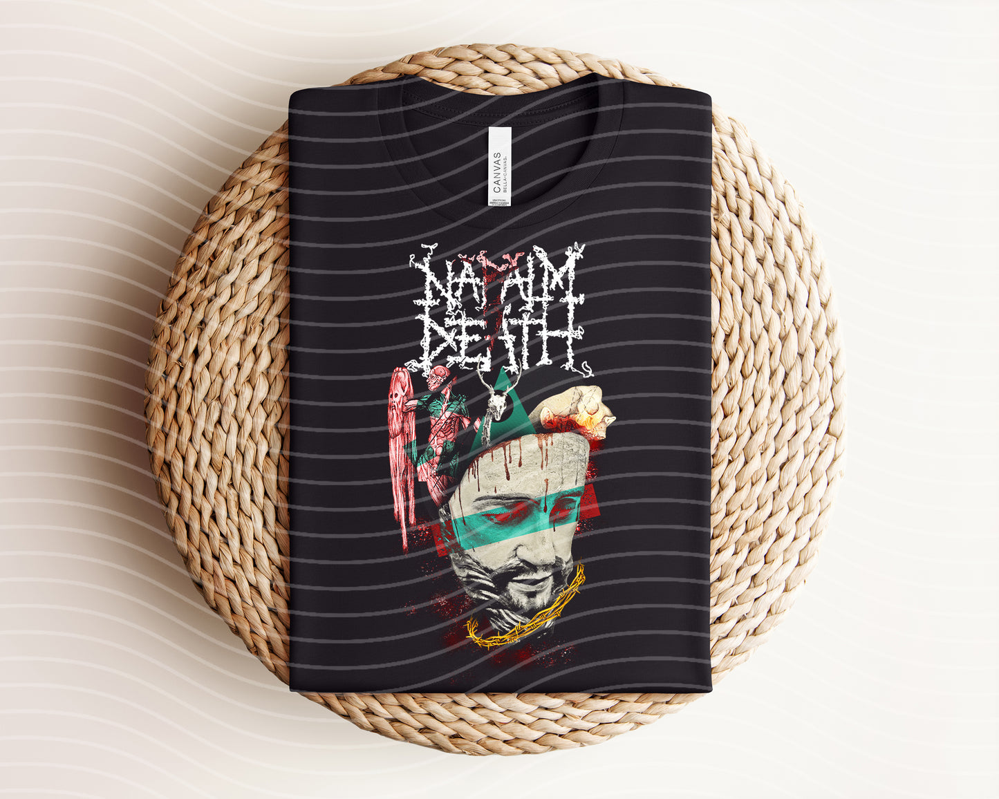 Napalm Death Concert Graphic Tee