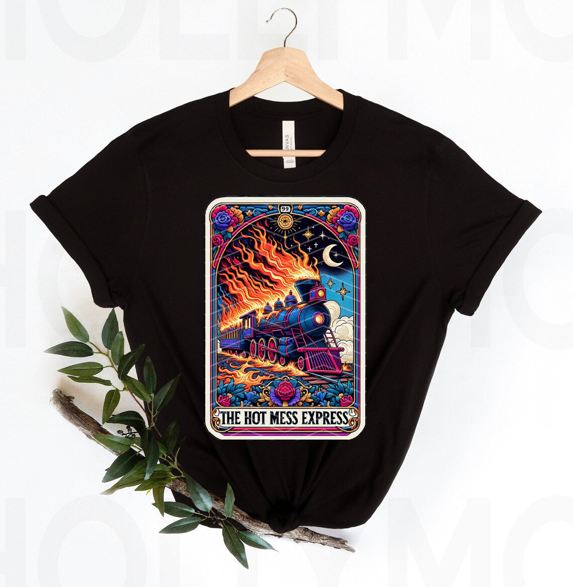 The Hot Mess Express Tarot Graphic Tee