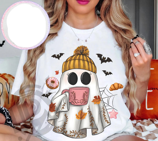 Coffee Ghost Graphic Tee