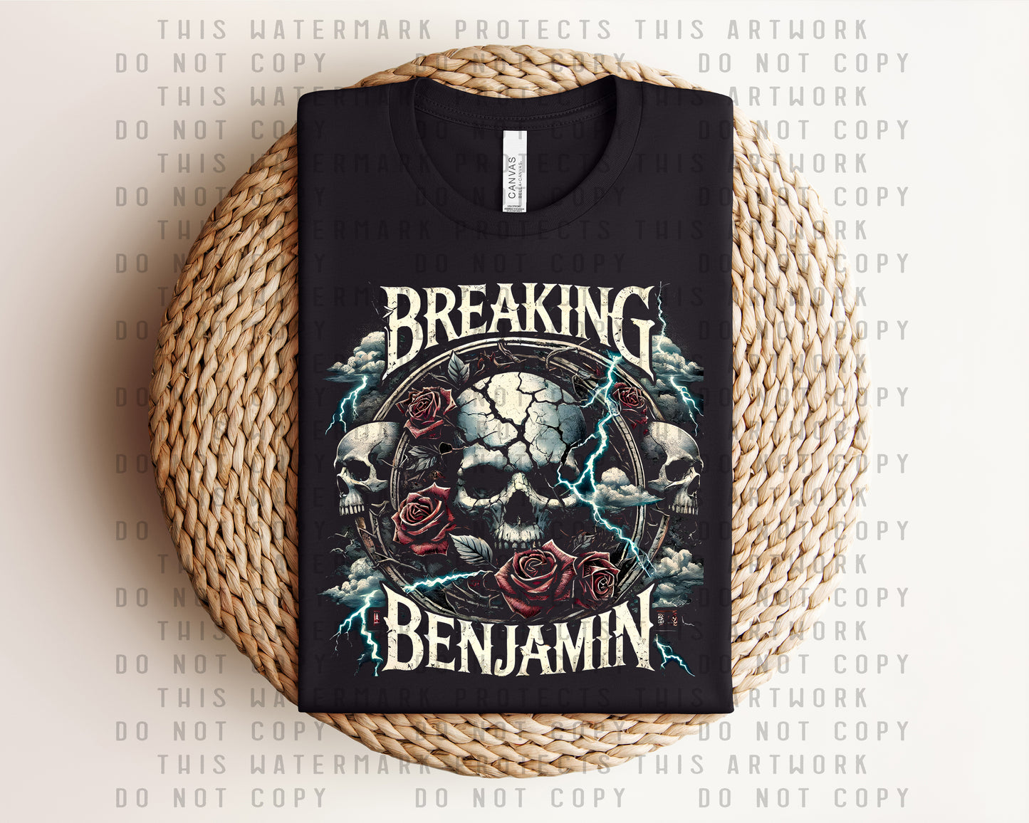 Breaking Benjamin Concert Graphic Tee