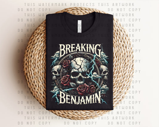 Breaking Benjamin Concert Graphic Tee