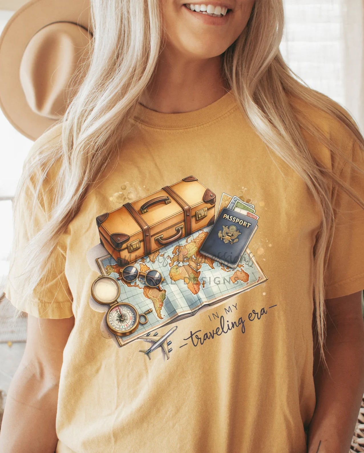 In My Traveling Era Graphic Tee