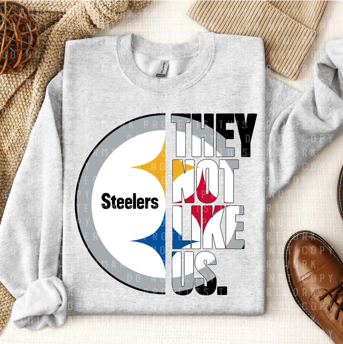 They Not Like Us Steelers Graphic Tee