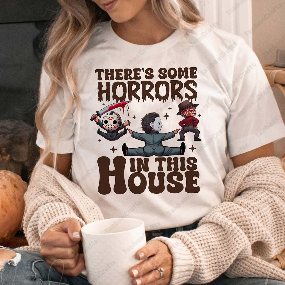 There's Some Horrors in this House Graphic Tee