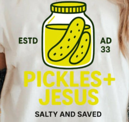 Pickles + Jesus Graphic Tee