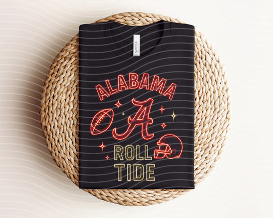 Alabama Neon Graphic Tee