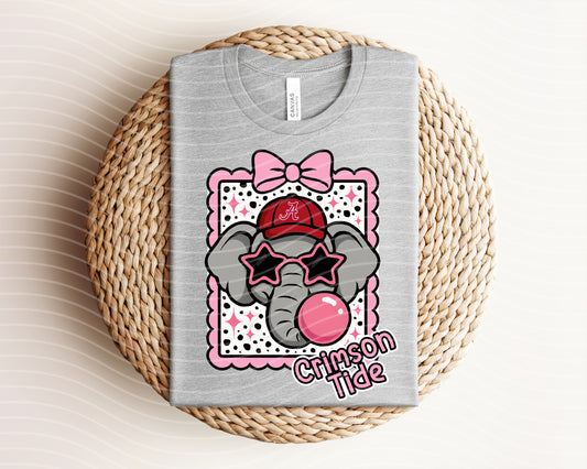 Alabama Bubble Mascot Graphic Tee