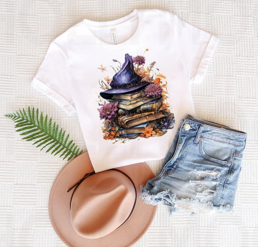 Witch Books Graphic Tee