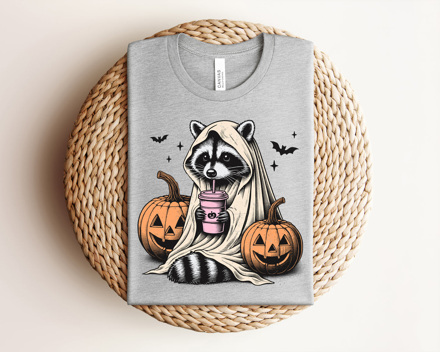 Fall Raccoon Graphic Tee