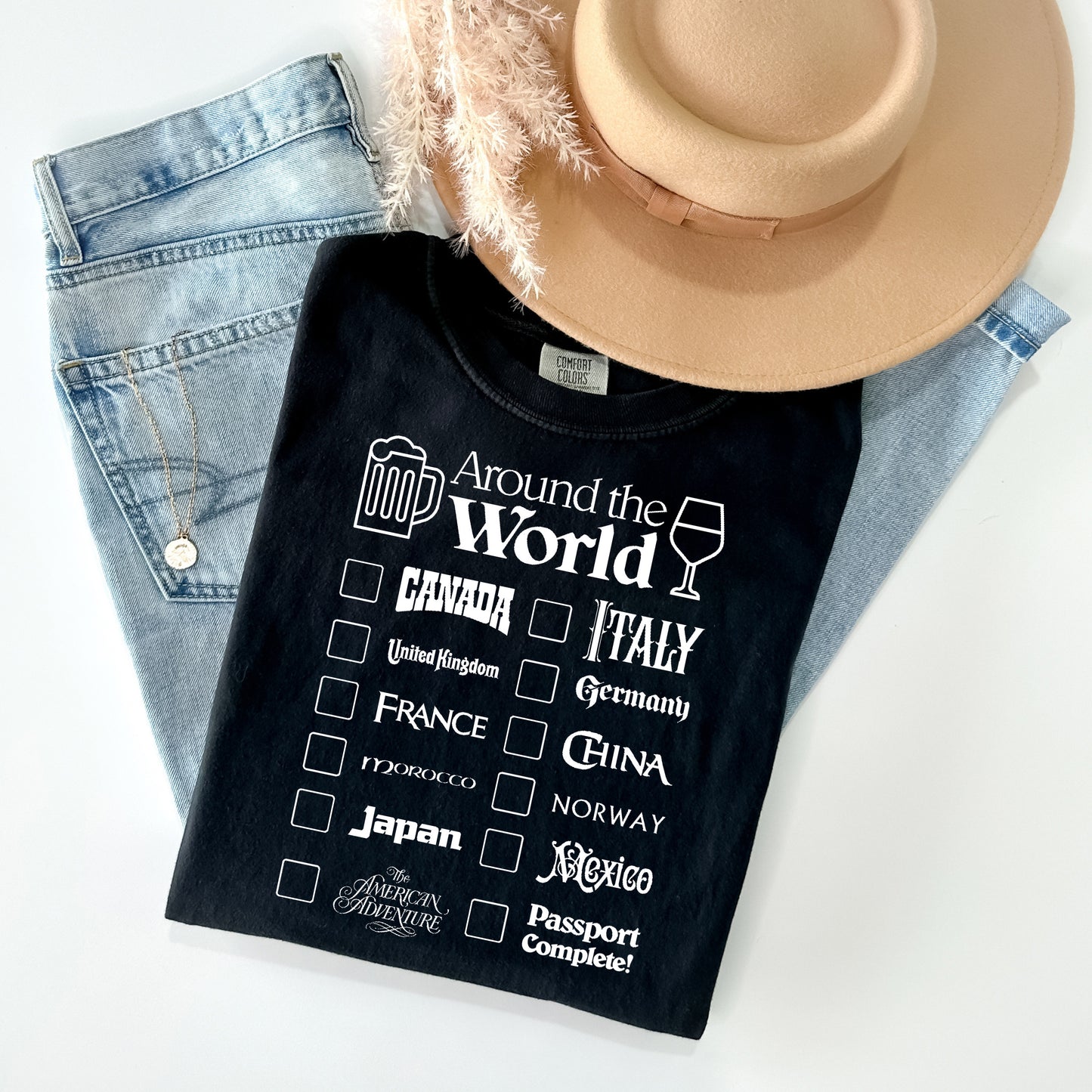 Around the World Graphic Tee