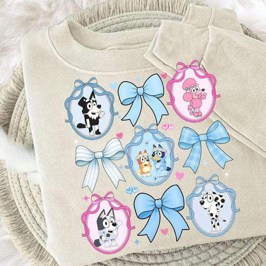 Blue Dog Coquette Graphic Tee