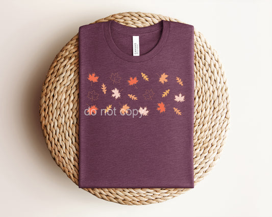 Fall Leaves Graphic Tee