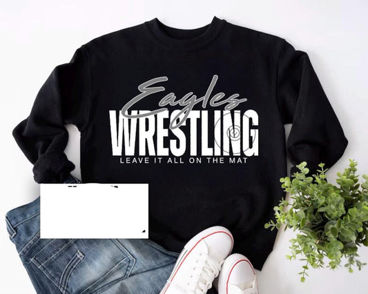 Leave It All on the Mat Customized Graphic Tee