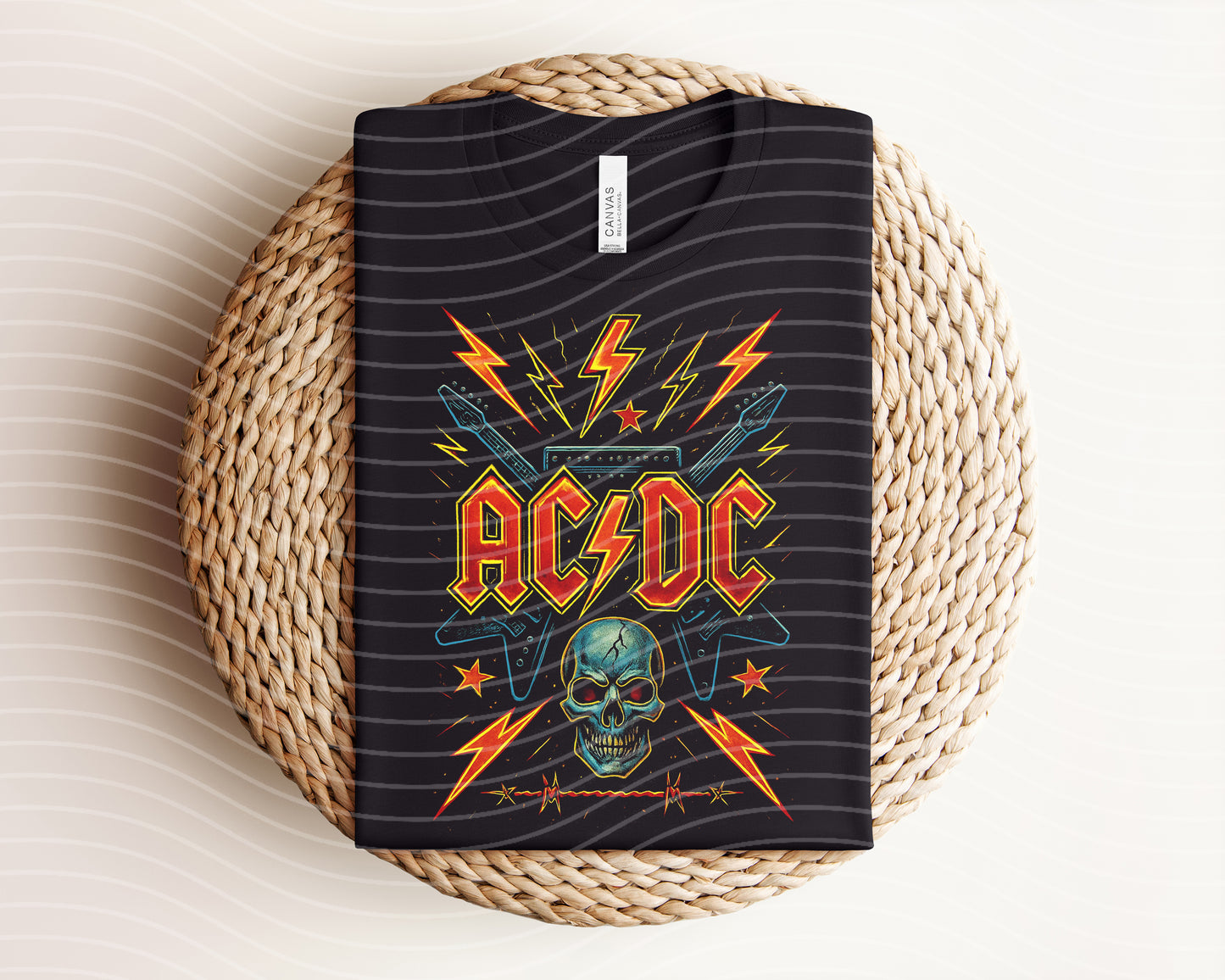 ACDC Neon Graphic Tee