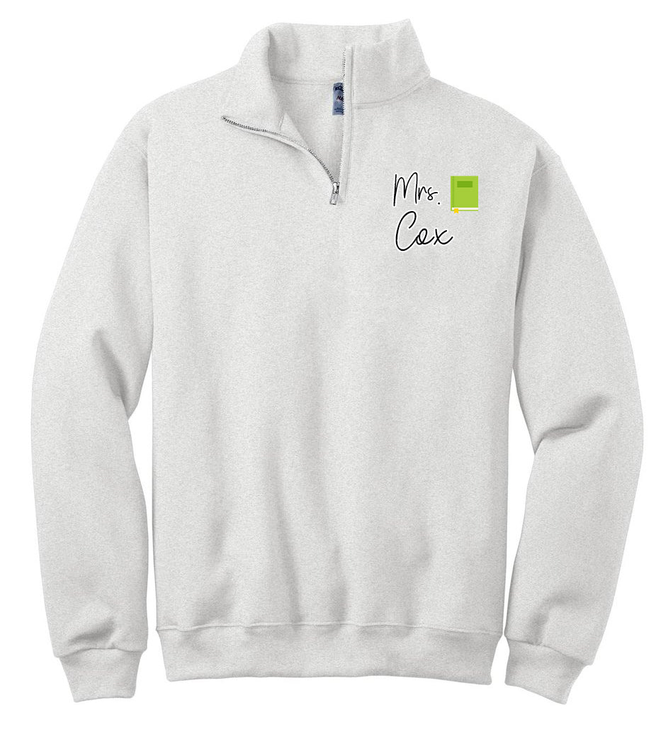 Teacher Book Quarter Zip