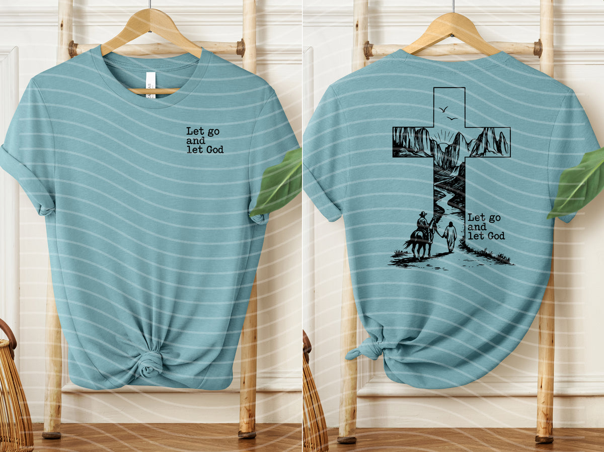 Let Go and Let God Graphic Tee