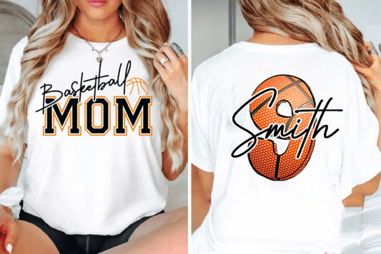 Basketball Mom Graphic Tee