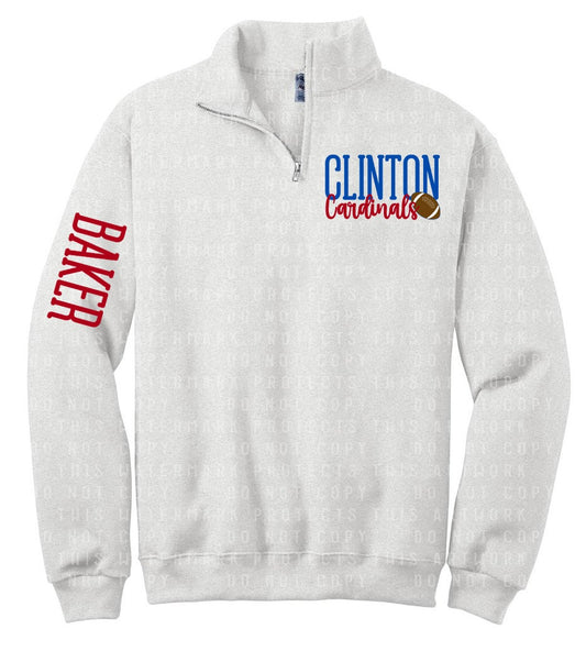 Custom School Team Sport with Name Graphic Tee