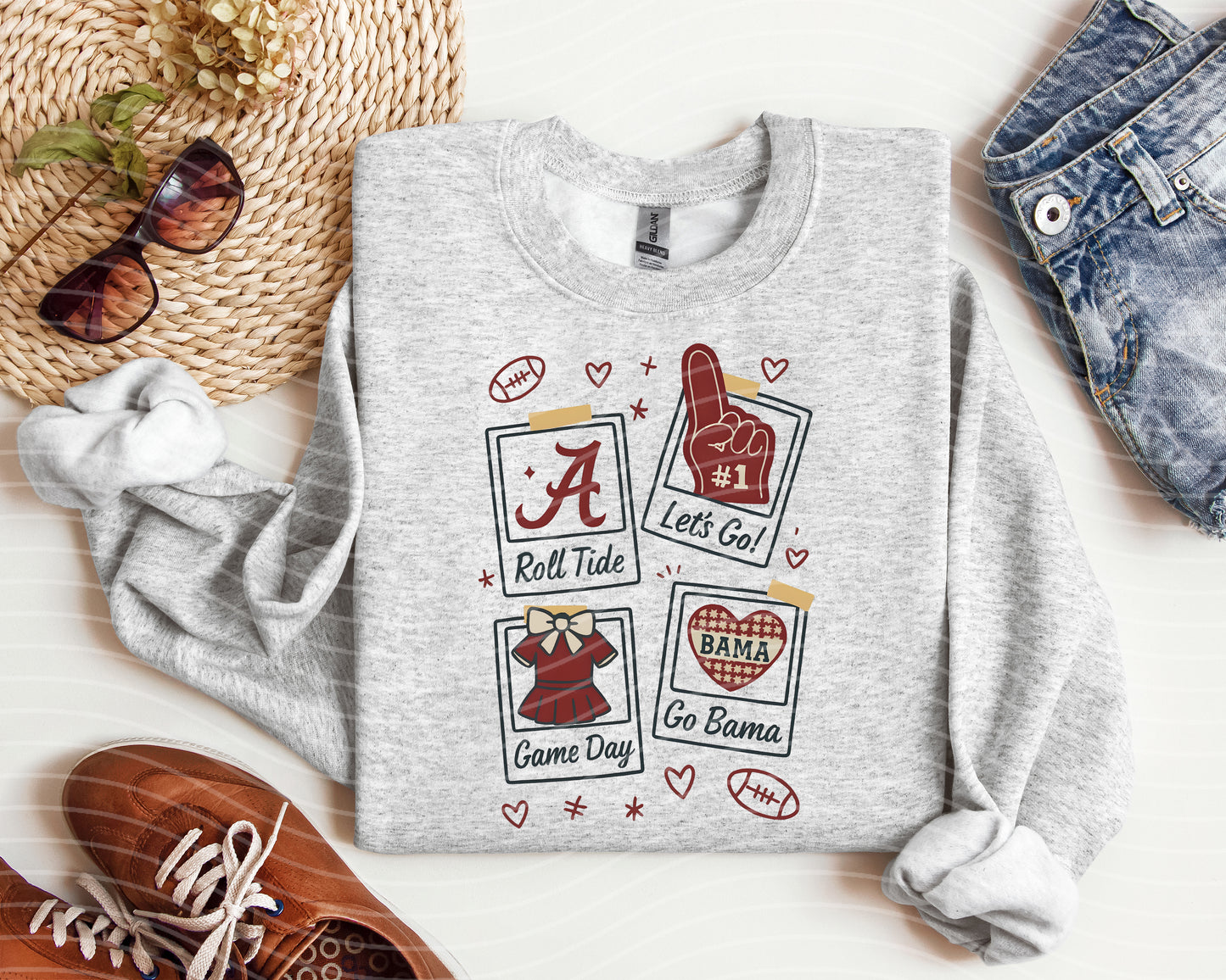Alabama Crimson Tide Game Day Graphic Tee