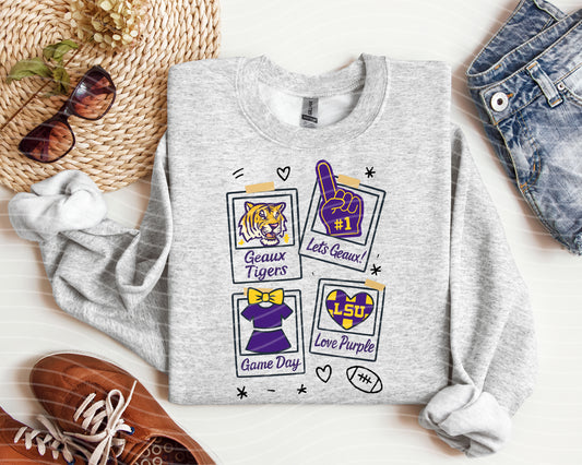 LSU Tigers Game Day Graphic Tee
