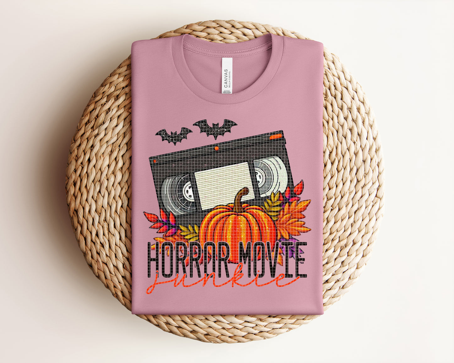 Horror Movie Junkie Graphic Tee