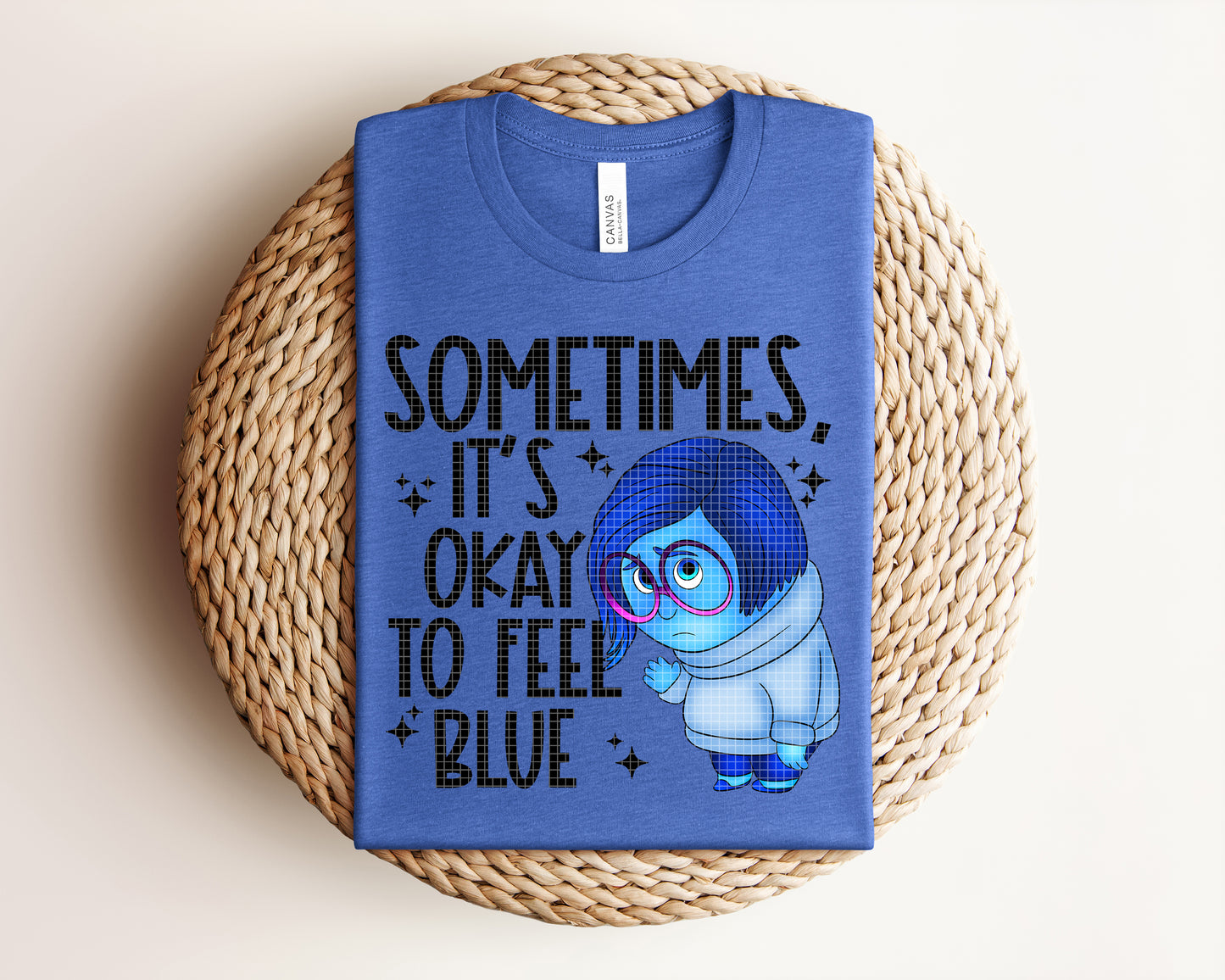 Sometimes It's Okay to Feel Blue Graphic Tee