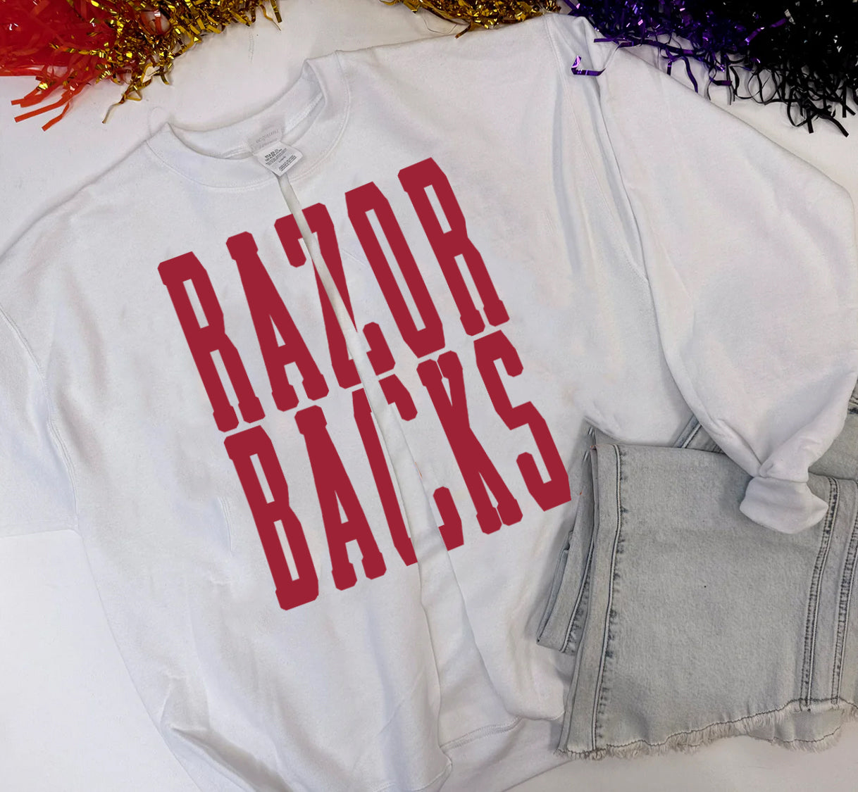 Razorbacks Split Graphic Tee