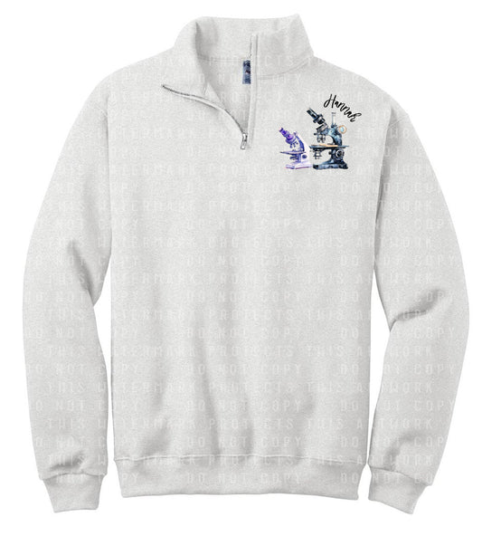 Microscopes Quarter Zip
