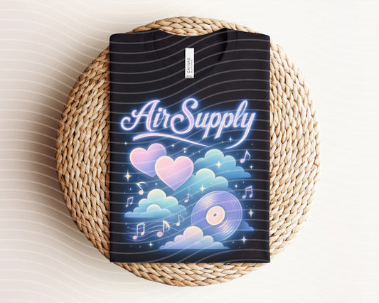 Air Supply Neon Graphic Tee