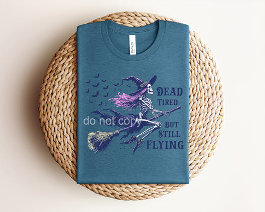 Dead Tired But Still Flying Graphic Tee