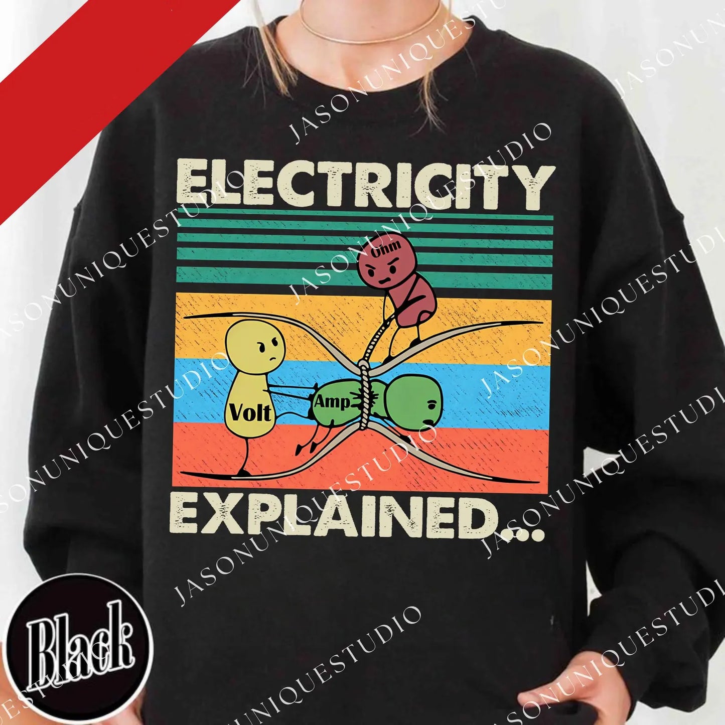 Electricity Explained Graphic Tee