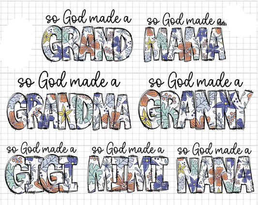 So God Made a Mama Graphic Tee