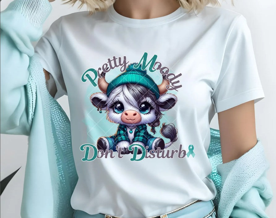 Pretty Moody Don't Disturb Graphic Tee