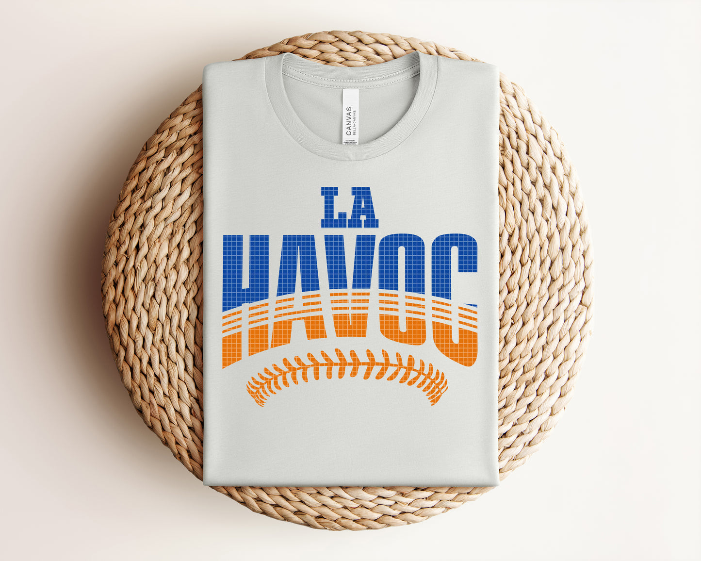 Customized Baseball Stitches Graphic Tee