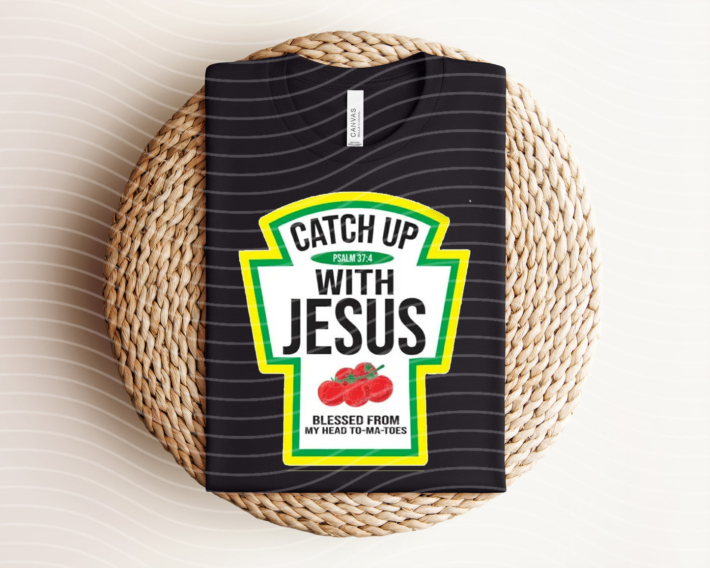 Catch Up with Jesus Graphic Tee