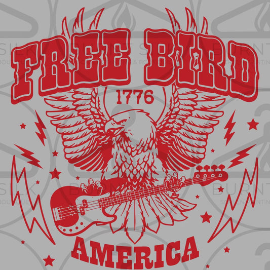 Free Bird America Graphic Tee