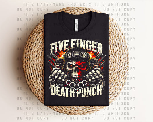 Five Finger Death Punch Concert Graphic Tee