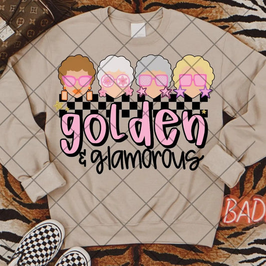Golden & Glamorous Graphic Tee