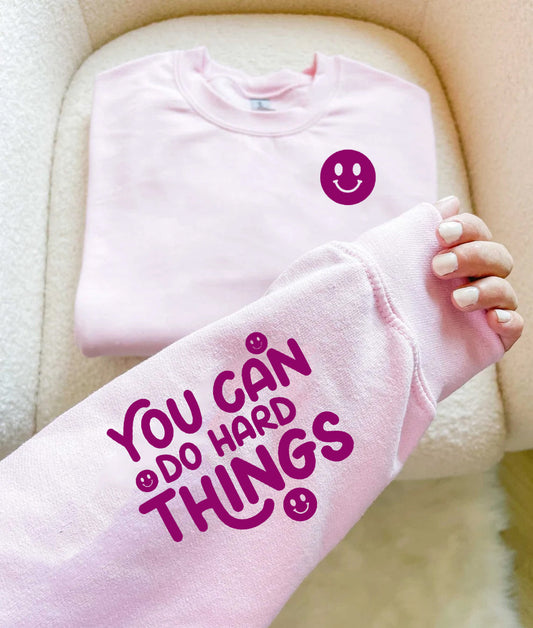 You Can Do Hard Things Graphic Tee Graphic Tee