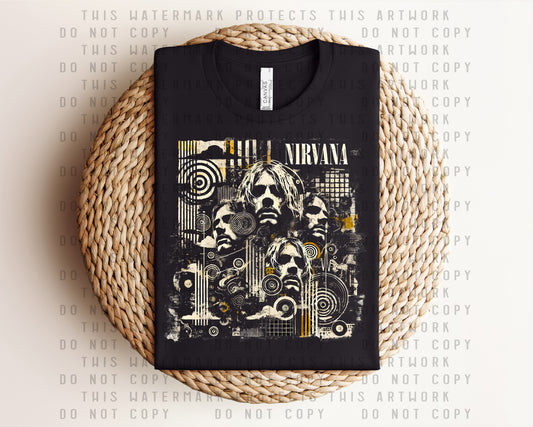 Nirvana Concert Graphic Tee