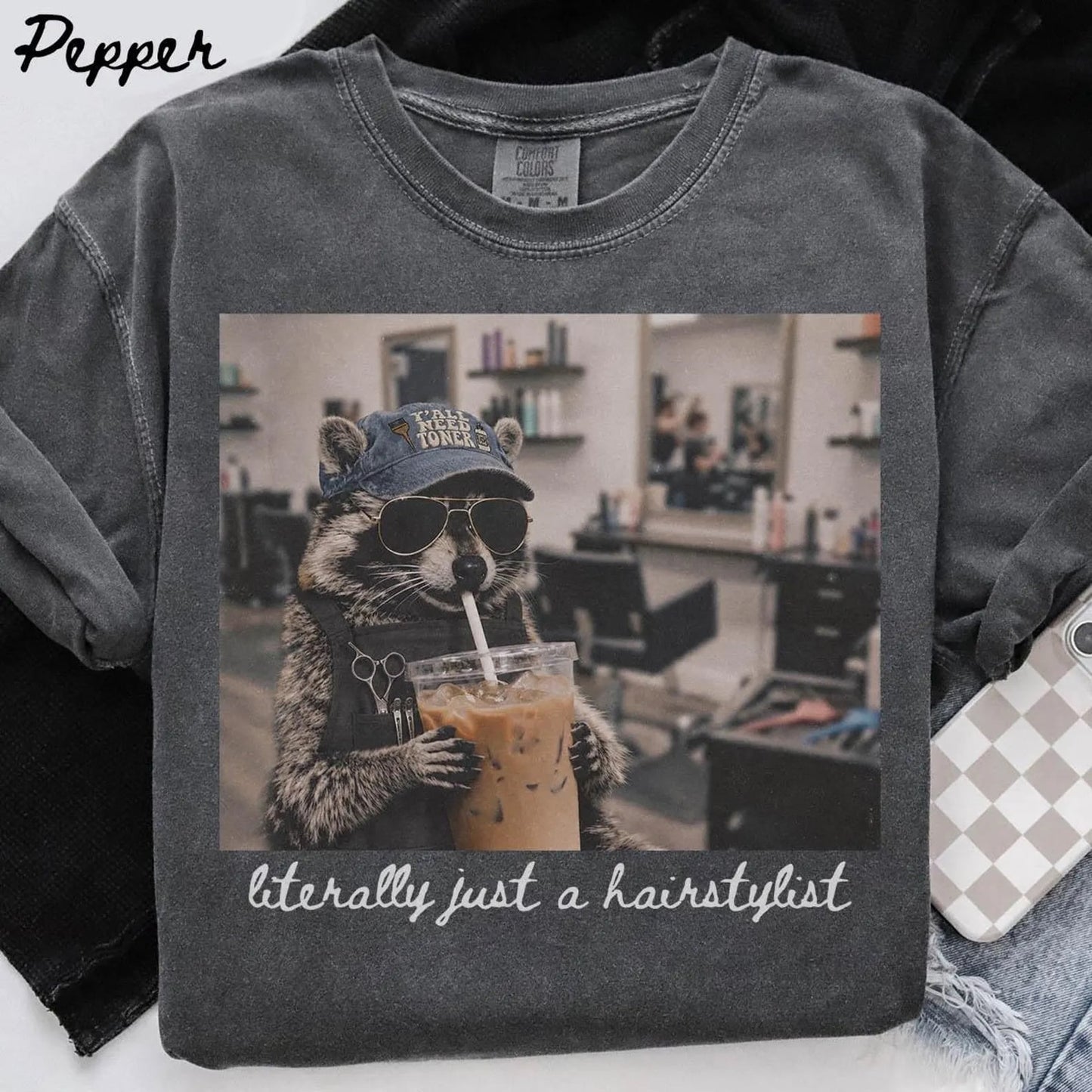 Literally Just a Hairstylist Graphic Tee