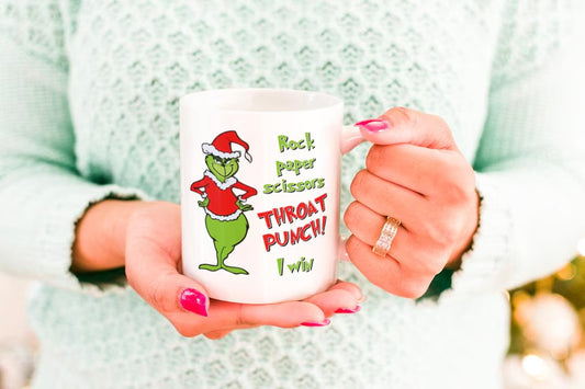 Rock Paper Scissors Mug