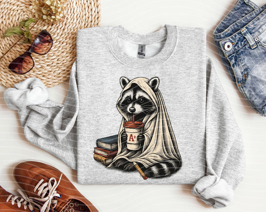 School Raccoon Graphic Tee